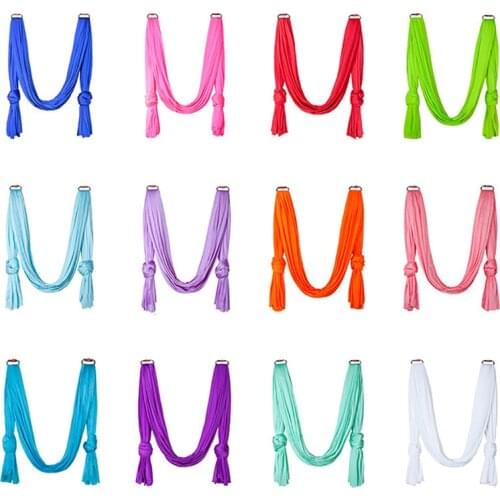 SENOYA SY09 one meter Anti-gravity hammock for air yoga fabric rope lock Swing yoga inversion gym luggage belt fabric rope