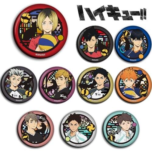 Haikyuu!High School Volleyball anime badges 58 mm Iron pins