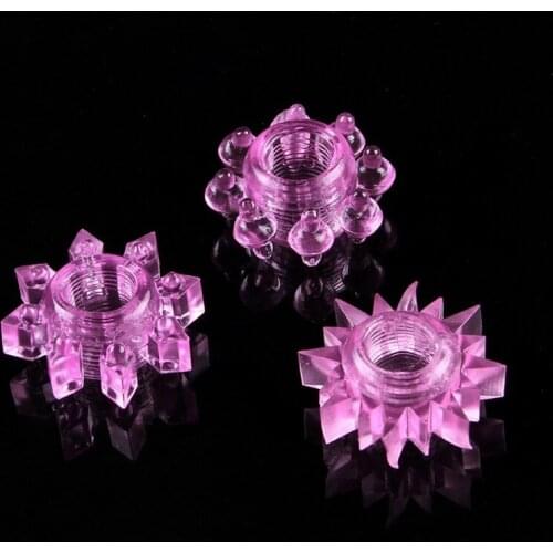 30pcs/lot Mens Cock Ring Vibration Male Penis Rings Adult Sex Aid Love Toys Product