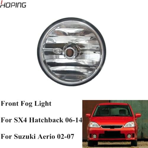 Hoping Front Bumper Fog Light For SUZUKI Sx4 2006-2014 sedan For Suzuki Aerio/Liana 2002-2007 Fog Lamp Day Light With Bulb