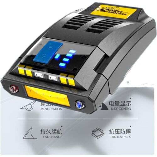 Night fishing hat clip charging glare light sensor bright led mining helmet dedicated head mounted headlamp