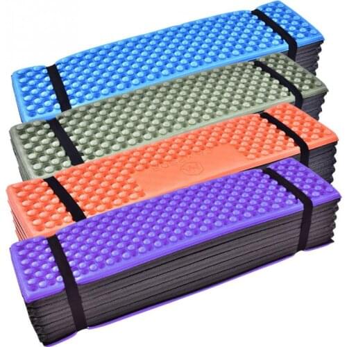 Outdoor Egg Slot Foam Camping Mat Folding Picnic Beach Tent Sleeping Pad Waterproof Mattress Pads for Outdoor Hiking Camping