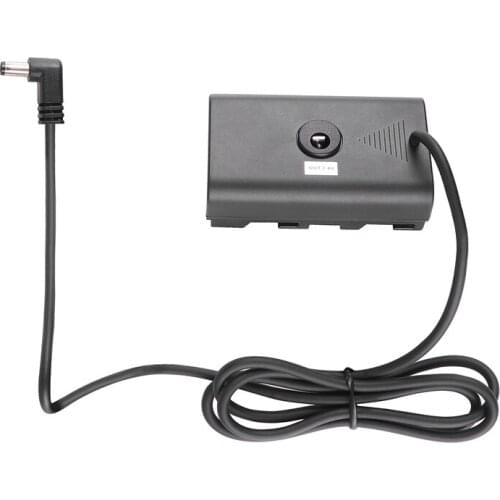 FOTGA NP-F Dummy Battery DC Coupler with Power Cable for Sony NP-F550/F570/F750/F770 NP-F960 NP-F970