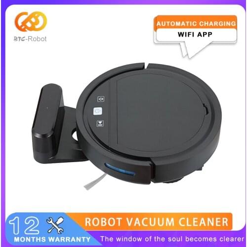 Smart Home Vacuum Cleaner Robot, Sweeping Robot, Area Cleaning, Wet Mop Disinfection