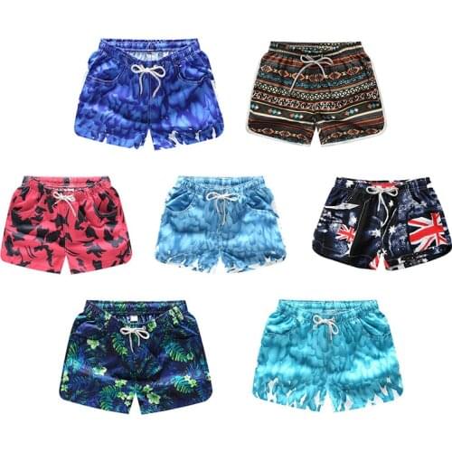 Casual Mens Beach Pants Swimming Shorts Quick Dry Running Sports Trunks Women Swimsuits Surfing Shorts for Men and Women