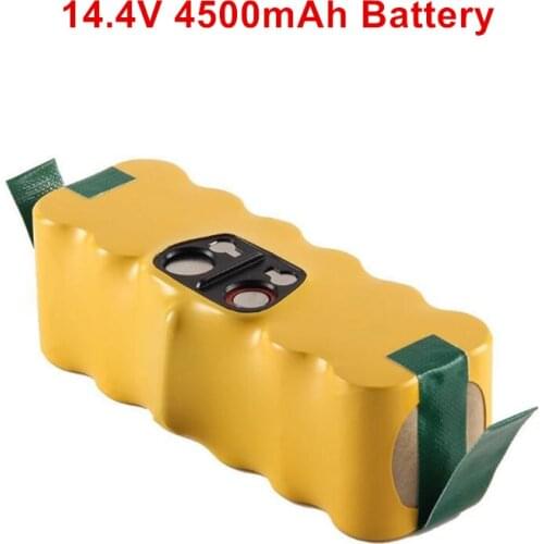 Upgrade Power 4500mAh 14.4v Replacement Battery Extended-for iRobot Roomba 500 600 700 800 Series Vacuum Cleaner 785 530 560 650