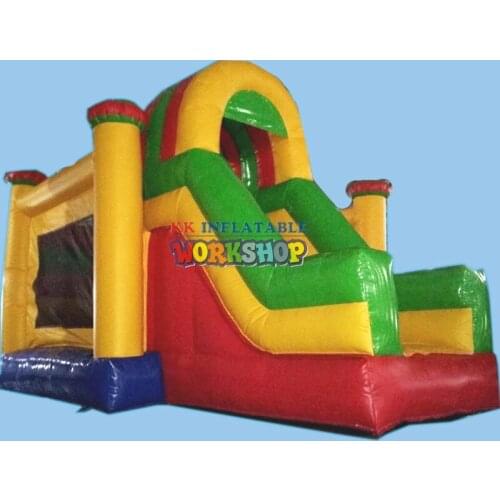 Party jump bouncer ,Small inflatable slide trampoline combo