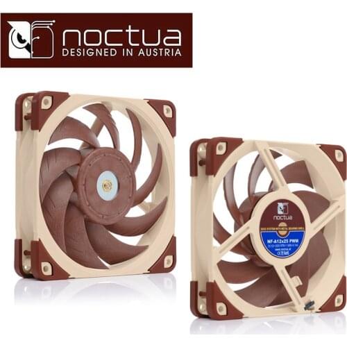 Noctua NF-A12x25 PWM ULN FLX 12cm 120mm PC computer case Fan CPU Cooling Cooler heat sink radiator 3p 4p Fan