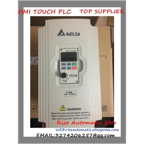 VFD037M23A Delta VFD-M Inverter AC Motor Drive 3 Phase 220V 3.7Kw 5HP 17A 400HZ New