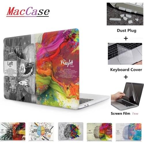 Laptop Hard Shell Case & Keyboard Cover For 2020 Macbook Pro 13 15 16 TouchBar A2141 A2159 Air 13 A1932 2020 A2179 laptop case