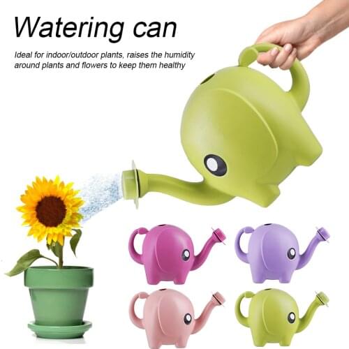 1.5L Household Watering Can Plastic Comfortable Grip Gardening Tools Smooth Surface Glitch-Free Garden Essential #W0