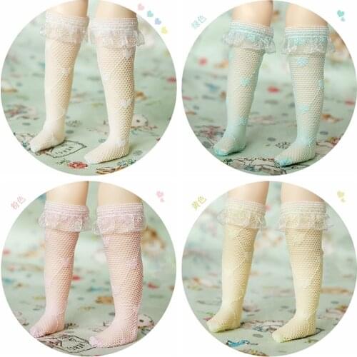 1pairs Handmade Lovely Lace Dolls Socks Cute Blyth Sock Doll Clothing Accessories fit ( for Blyth,Holala,azone,ob24,1/6 Doll)
