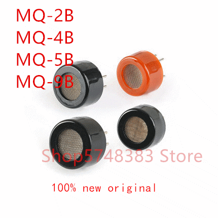 10PCS/LOT MQ-2B MQ-4B MQ-5B MQ-9B MQ2B MQ4B MQ5B MQ9B combustible carbon monoxide smoke detection Methane Liquefied gas sensor