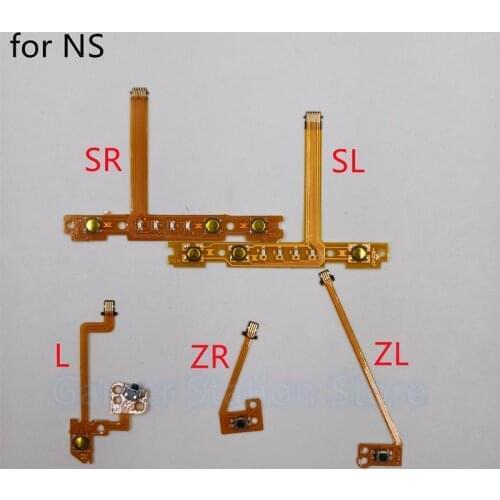 40sets/pcs ZR ZL L SL SR Cable/Card Slot/ ABXY Buttons Sticker Key Ribbon Flex Cable For Nintendo Switch NS Repair Accessories