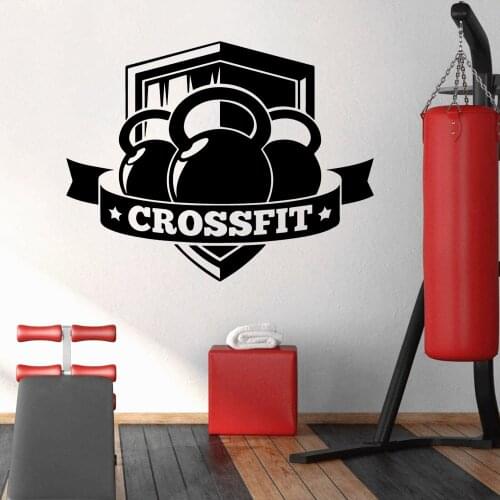 Free shipping GYM Environmental Protection Vinyl Stickers For Kids Rooms Home Decor Wall Stickers Waterproof Wallpaper