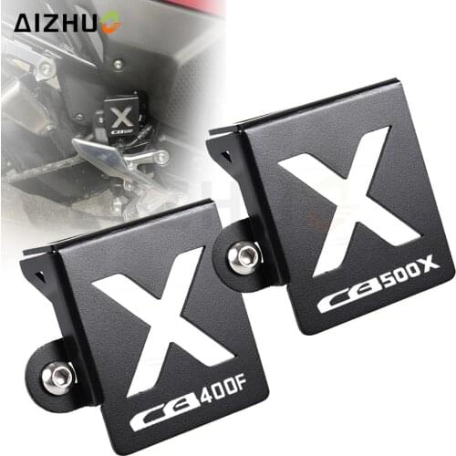 FOR HONDA CB500X CBR500R CB500F CB CBR Motorcycle Rear Brake Fluid Reservoir Cover Protective Gurad CB400X CB400F 2019-2021 2020