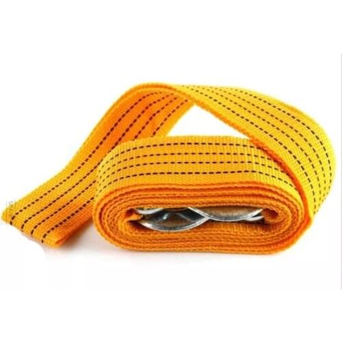 4M 3 Ton Car Tow Cable Tow Rope Strap Hook FOR Dodge Journey Jeep Grand Cherokee/Compass/Commander/Wrangler/Rubicon/SAHALA