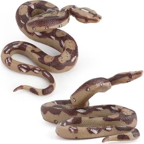 Fake Large Realistic Rubber Snake Horror Prank Snake Toy Halloween Props High Simulation Animal Snake Toys