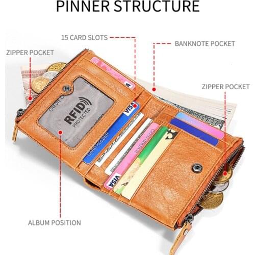 Mens Wallets Mens Wallets Thin Male Wallet Card Holder Cowskin Soft Mini Purses New Design Vintage Men Short Slim Wallet