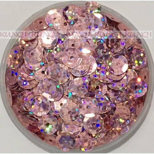 New!! 8mm Cup Laser Lila Round Loose Sequin Paillette Sewing,Wedding Craft,Women Kids DIY Garment Accessory