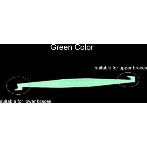 Orthodontic Aligner Tray Remover Invisible Braces Picker Aligner Removal Tool 2-Head Gren Color