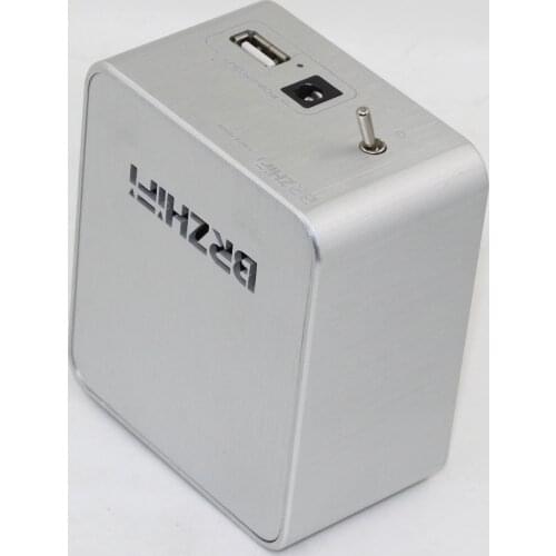 Mini Portable Output Low Noise 5V 1A DC USB Linear Regulated Power Supply 5V Set-top Box Player Updated Red Silver Black