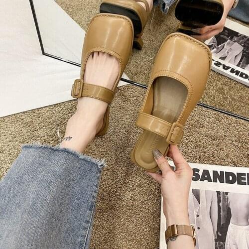 New Baotou Sandals for Women In Spring and Summer of 2021 Sandals Sandals for Women Summer Woman Shoes
