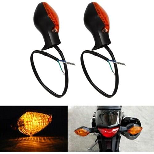 Motorcycle Front Turn Signal LED Indicator Light for Honda CBR500R CB500F NC700 CRF250L MSX 125 CMX 300 500 2018