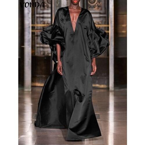 Летние платья бохо VONDA China At AliExpress