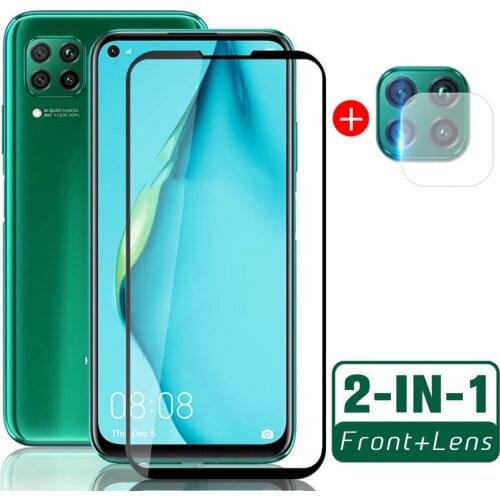 Tempered Glass For Huawei Honor 10X Lite 9A 9X 9S 9C P40 Lite E Y5P Y6P Y6S Y8P Y9S Full Cover Screen Protector Camera Lens Film