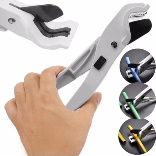 1pc Silvery Stainless Steel Hose Conduit Cutting Plier Scissor Tool ABS PPR PE PVC Plumbing Pipe Tube Cutter 0-32mm Hand Tools