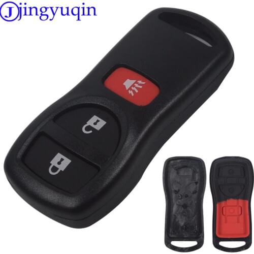 10X 3 Buttons Smart Remote Entry Car Key Fob Shell Case For Nissan Armada Xterra Pathfinder Frontier Quest Titan Murano
