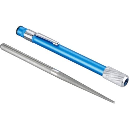 3 In 1 Fishhook Sharpener Pen Fishing Tackle Stick 130mm Longth 45g Weight Tool Pocket-Knife Sharpeners 1pc