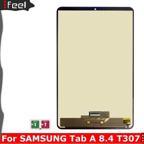 AAA++ LCD For Galaxy Tab A 8.4 inch (2020) SM-T307 LCD Screen and Digitizer Full Assembly For Samsung SM-T307 LCD 100% Tested