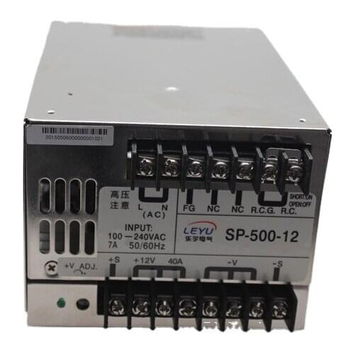 CE approved power high voltage SP-500 output 5v/12v/24v switching power supply