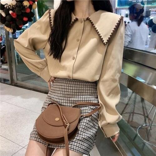 Goghvinci Blouses With Embroidery