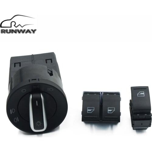 For VW Transporter T5 T6 2005 - 2014 7E0 959 855A 7E0959855 3BD 941 531 Power Electric Headlight Window Control Switch Button