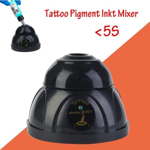 Tattoo Ink Mixer Mini Fast Tattoo Machine Vortex Stirrer Pigment Shaking Agitator Permanent Accessories for Paints Nail Polish