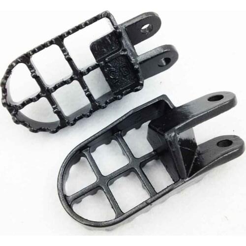 Motocross Dirt Bike MX Racing Foot Pegs footpeg For Honda CR80R CR85R XR250R XR400R XR600R XR650R Motorcycle parts Black