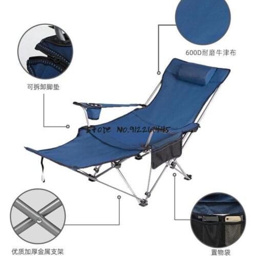 Outdoor Folding Chairs Portable Ultralight Fishing Chairs Camping Director Chairs Lunch Break Beach Chairs