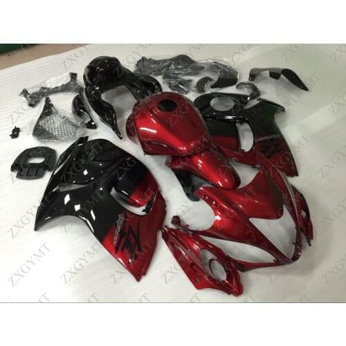 Fairings GSX-R1300 2008 - 2014 Red Black Body Kits GSX R1300 2014 Abs Fairing GSX-R1300 12 13