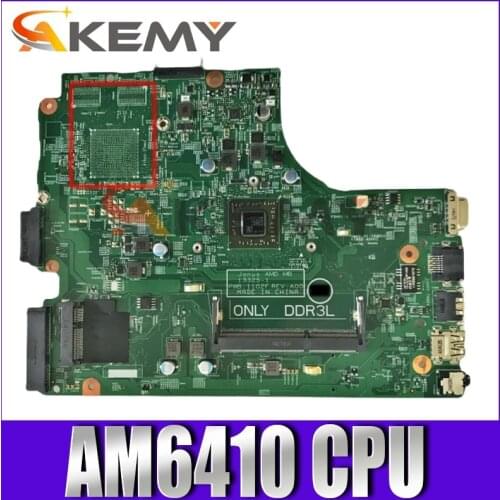 Original Laptop motherboard For DELL Inspiron 3441 3541 AM6410 Mainboard 13325-1 CN-02YGJ2 02YGJ2
