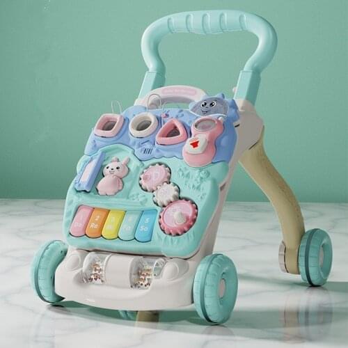 Baby toddler cart anti rollover baby learn to walk 6-18 months toddler walker push toy