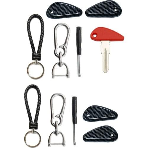 1 Set Motorcycle Key Shell Case Cover for Indian Scout 1920-2018