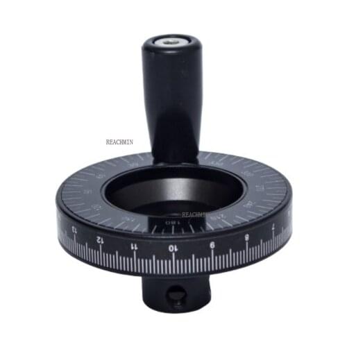 1pcs (Scale: 200) Diameter:63.5mm inner hole:10mm laser engraving shake handle handwheel