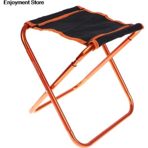 1PC Folding Small Stool Bench Stool Portable Outdoor Mare Ultra Light Subway Train Travel Chair