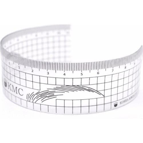 10pcs Eyebrow Rulers Tool Measures Microblading Permanent Make Up Eyebrow Tattoo Position Ruler tattoo accesories