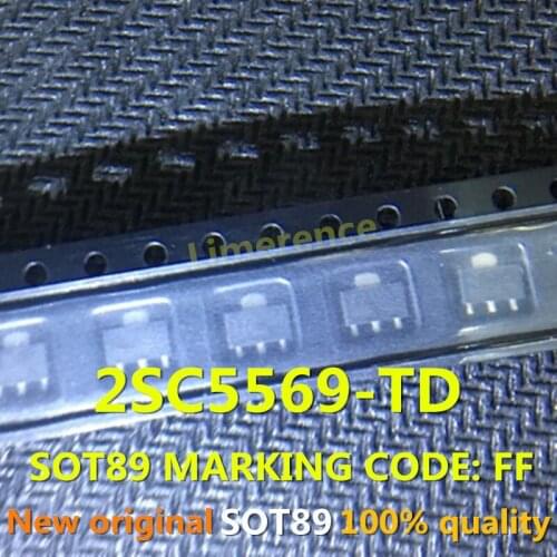 20PCS 2SC5569-TD SOT89 MARKING CODE: FF Support the BOM one-stop supporting services