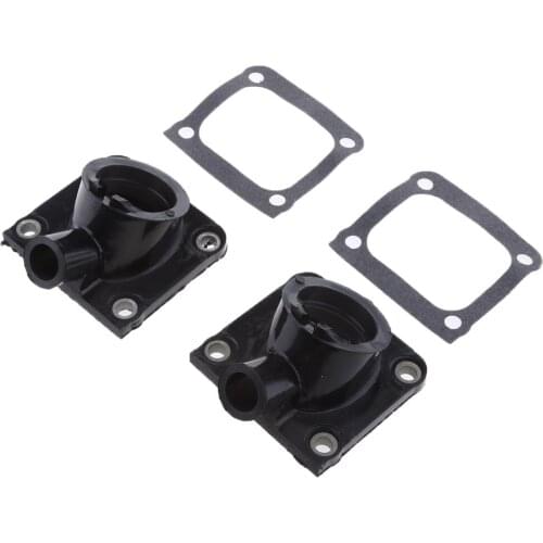 2x Carburettor Intake Manifold Intake Manifold Carburettor Ignition Coil Air Filter for Banshee 350 Yfz350 1987-2006