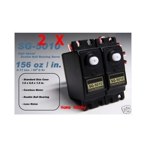 2x SG5010 Servo For RC Helicopter Plane Boat Car Truck